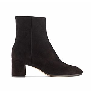 M Gemi Corsa Bootie. Black Suede Size 41 NEW